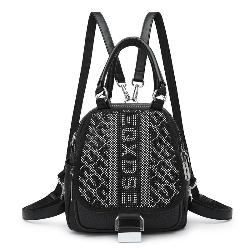 

Роскошный кожаный рюкзак для женщин, большая вместимость, дорожная многофункциональная школьная сумка для девочек, сумка на плечо