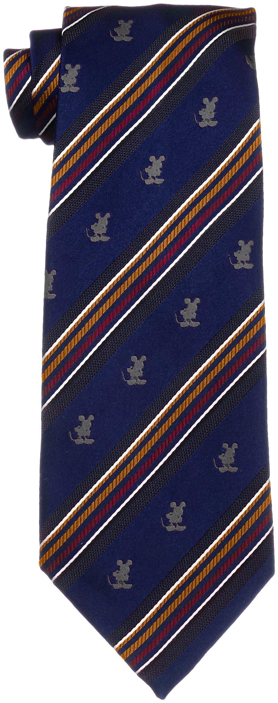 [Disney] Mickey Mouse Tie, Item WAD-63, Navy, Size F