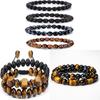 Stone Geometric Beaded Bracelet For Men Women Fashion Jewelry Gift