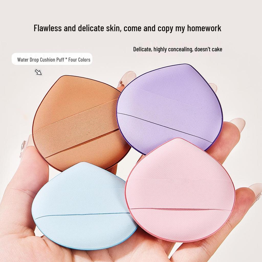 Life Girls Water Drop Cushion Puff: Dual-Use, Skin-Friendly Makeup Tool for Wet or Dry Application