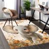 1pc Anime Elephant Chair Mat - Cute Cartoon Design, Non-Slip Office Rug for Home Decor, Suitable for All Seasons, Perfect Gift Idea.H046