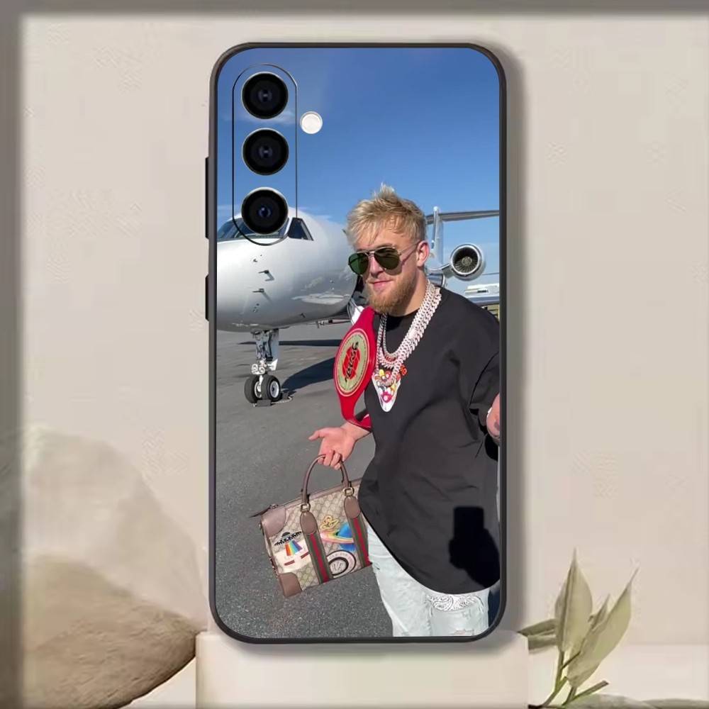 Jake Paul   Phone Case For Samsung Galaxy A73,A72,A71,A70,A53,A52,A51,Soft Silicone Black Cover