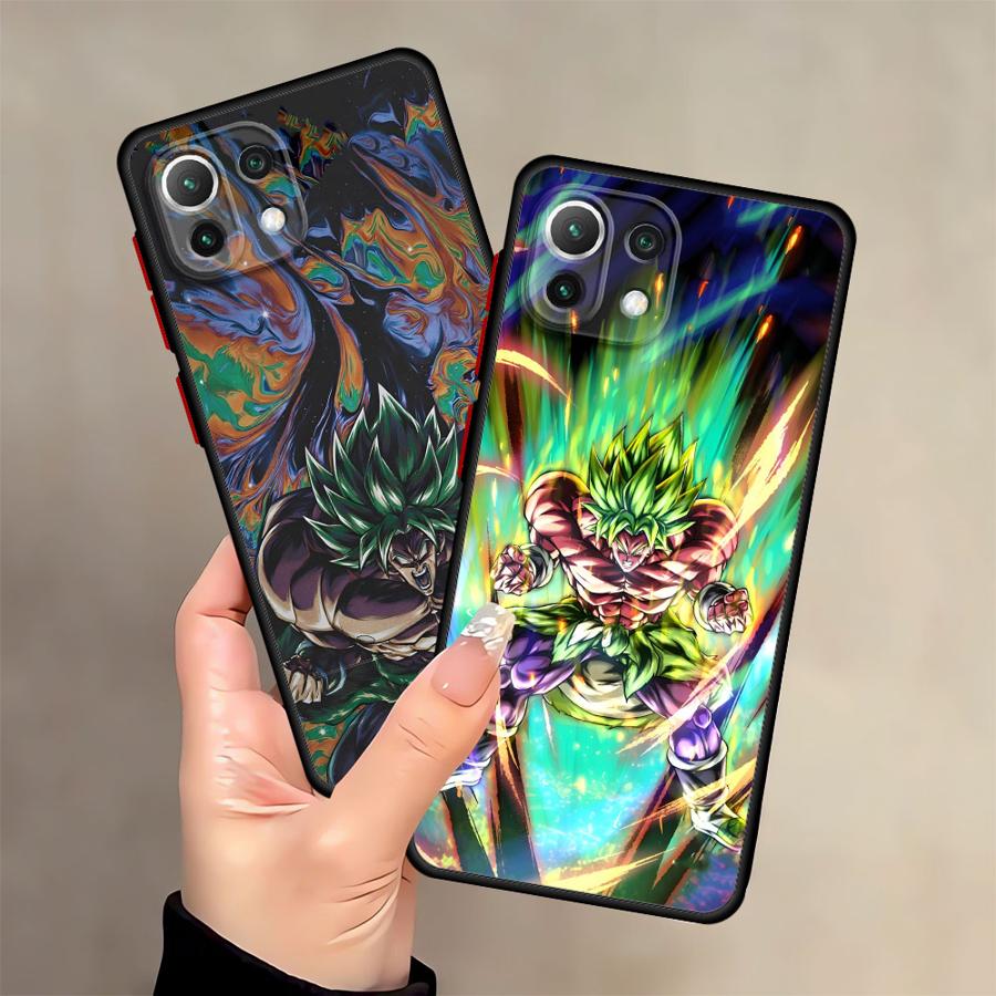Case for Xiaomi Mi 13 11 Lite 10T 12x 11T 12T 14 13 Pro Back Phone Cover Dragon Ball Broli Goku