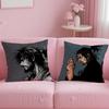 classic manga Vagabond Cushion Cover Soft  EasyWash Pillow Case  Versatile for Couch Bed Travel and Office