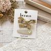 2/3pcs Golden Bright Leather Series Sweet Girl Children's Hairpin New Cute All-match Explosive Baby Broken Hair Bangs Side Clip