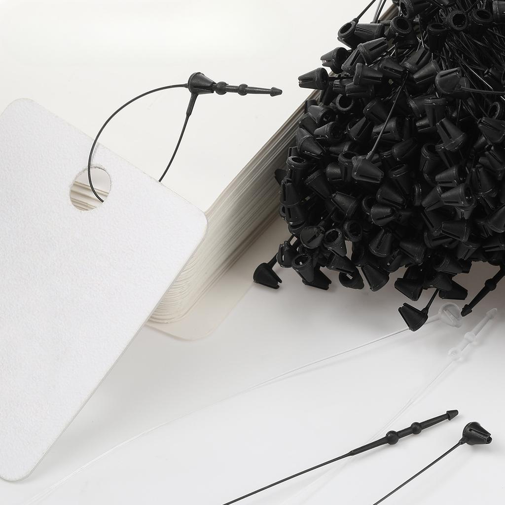 Plastic Rubber Needle Pointed Head Round Head Hand-threaded Needle Mother-and-child Buckle Trademark Hanging Rope