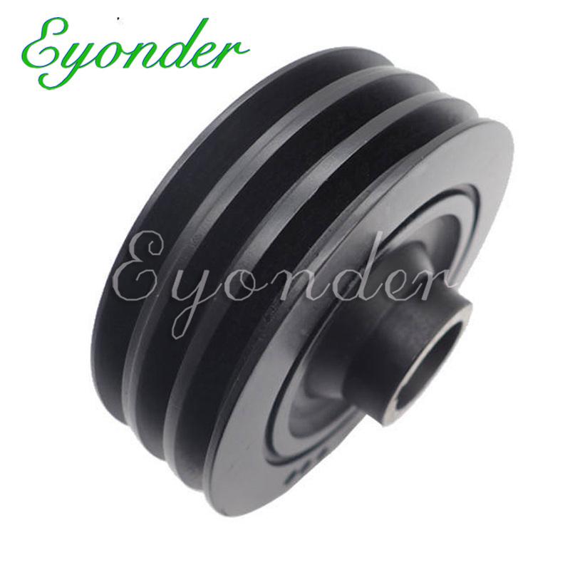 Car Parts Engine Damper Belt Crankshaft Pulley For MITSUBISHI PAJERO II V46W V26W 2.8 1994-1999 4M40-T ME202490