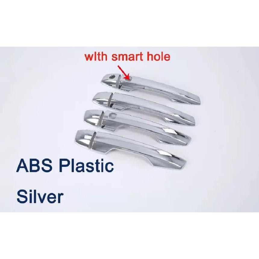 ABS/Steel Car Door Handle Cover for Mitsubishi Outlander 2024+ Trim Frame Auto Armrest Handrail Exterior Accessories