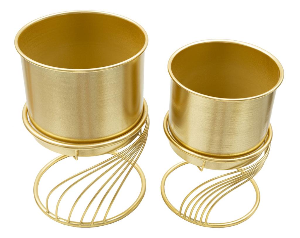 Vasenhalter Spiralförmig Set 2 Stk. Cm Ø 23X35-20X30