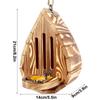Butterfly Feeder For Garden Wooden Weather-Resistant Hangable Butterfly House Garden Decor For Backyard Balcony Yard Wedding