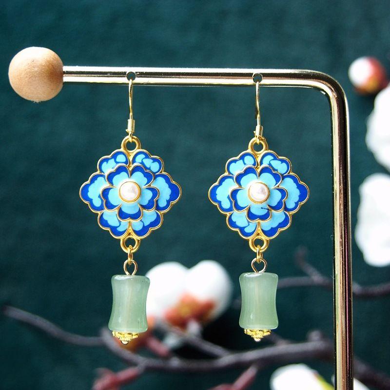 Dojimmy Chinese Style Han Chinese Clothing Jewelry Earrings
