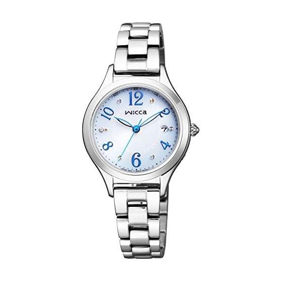 [Citizen] CITIZEN Watch Wicca Solar Tech Radio Clock Happy Diary Simple Adjust KS1-210-91 Women s