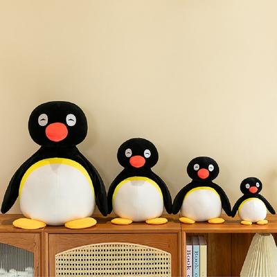 Urocza Pluszowa Zabawka Pingwin Lalka Miękkie Pluszowe Zwierzątko Ozdoba na Biurko Figurka Anime Kolekcja Prezent Na Urodziny Dzieci