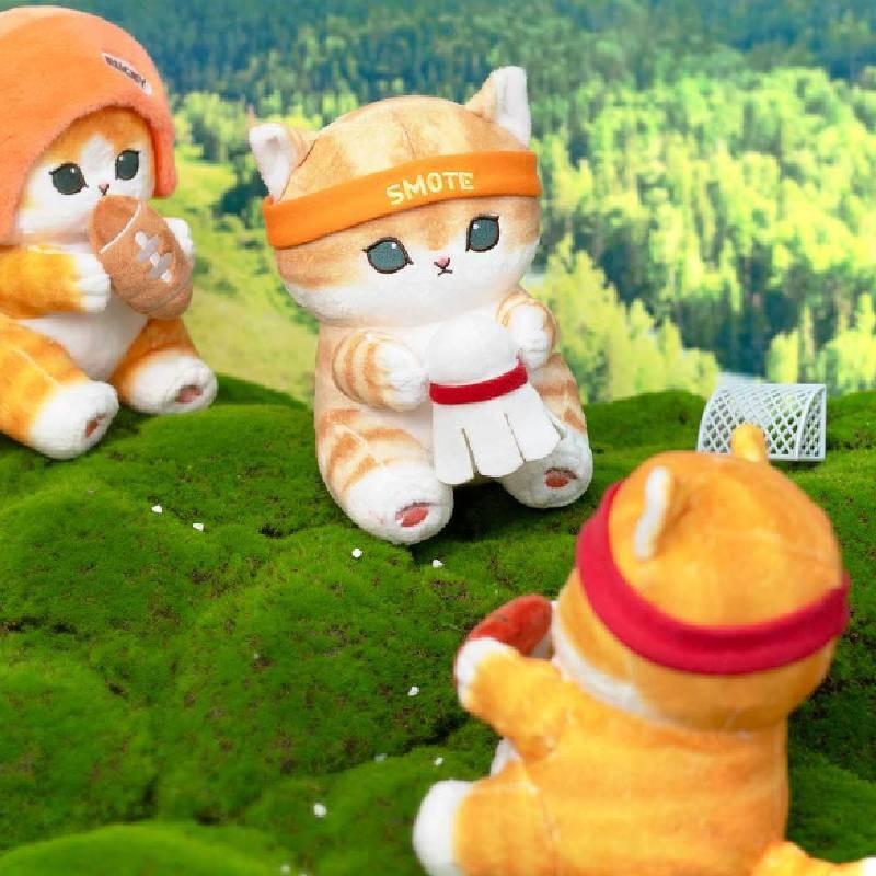 Adorable Mofusand Cat Funsandy Shark Plush Toy For Kids Soft Cartoon Cuddly Doll