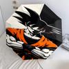 1 Stück Automatischer Faltregenschirm - Son Goku Muster Tragbares faltbares Design Mit 8 Speichen Weihnachts-Geburtstagsgeschenke