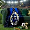 Coperta con stemma Club Brugge FC Coperte in flanella Peluche per divano letto Regali per uomini donne Coperta da viaggio per picnic Regali di Natale per tifosi