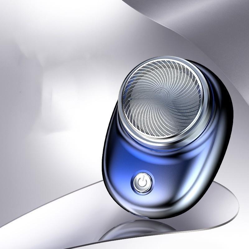 Portable Electric Shaver For Men Type-c Fast Charging Mini Size Travel-friendly Water Washable Sq-021 Black