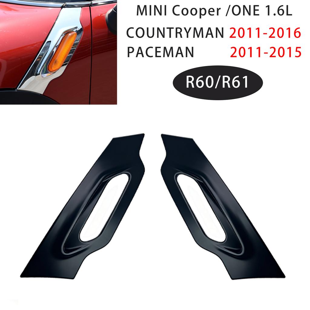 Auto Kotflügel Blinker Abdeckungen Aufkleber Für MINI Cooper Countryman R60/Paceman R61 2011-2016 Exterieur Auto Zubehör