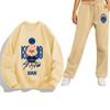Stray Kids SKZ HAN Briefdruck Hoodie Jogginghosen Set Lockerer Sitz Paarkleidung