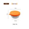 Reusable Sauce Cup with Macaron Lid - 304 Stainless Steel, 40/50/70ML, Portable Dipping or Seasoning Dish.
