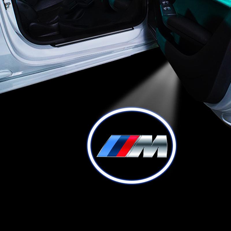 Car Door Projector Lamps LED Welcome Light Emblem Car Accessories for BMW X1 X3 X5 M3 M5 M6 E34 E39 E36 E60 E90 E46 F30 F10