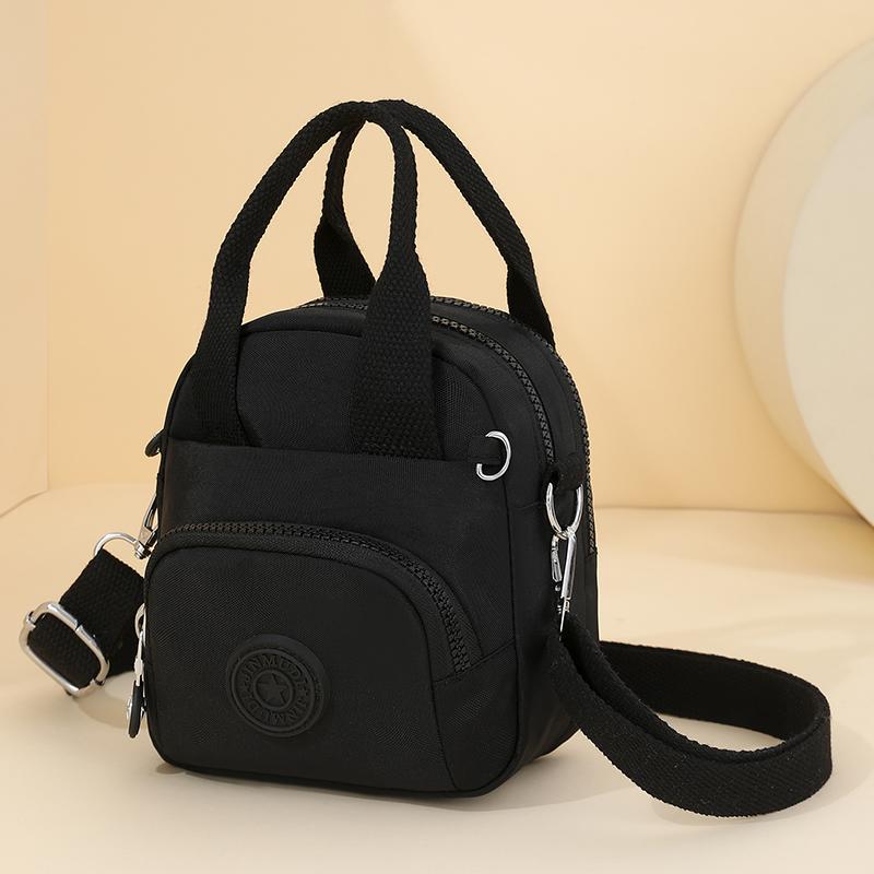 Leichte Umhängetasche mit mehreren Fächern für Mütter mittleren Alters und ältere Mütter Handytasche Reisehandtasche