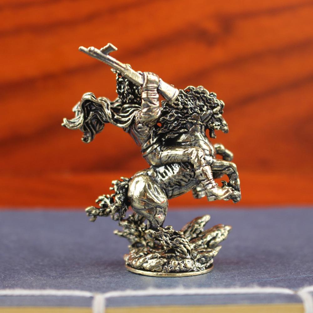 New Brass Horse Figurines Desktop Decor Copper Zodiac Horse Handmade Gifts Horse Metal Ornaments