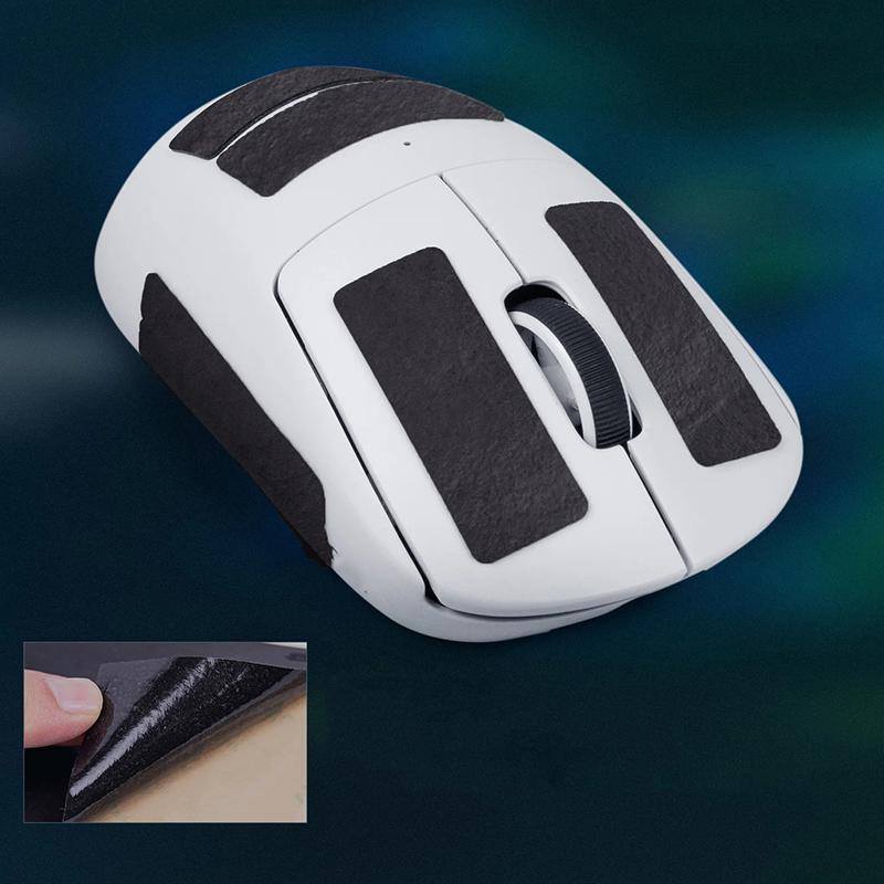 Mouse Grip Tape Skate Sticker Non Slip Suck Sweat Mouse Anti-Slip Sticker For Universal Wireless Mouse Connector Anti-Slip Tape