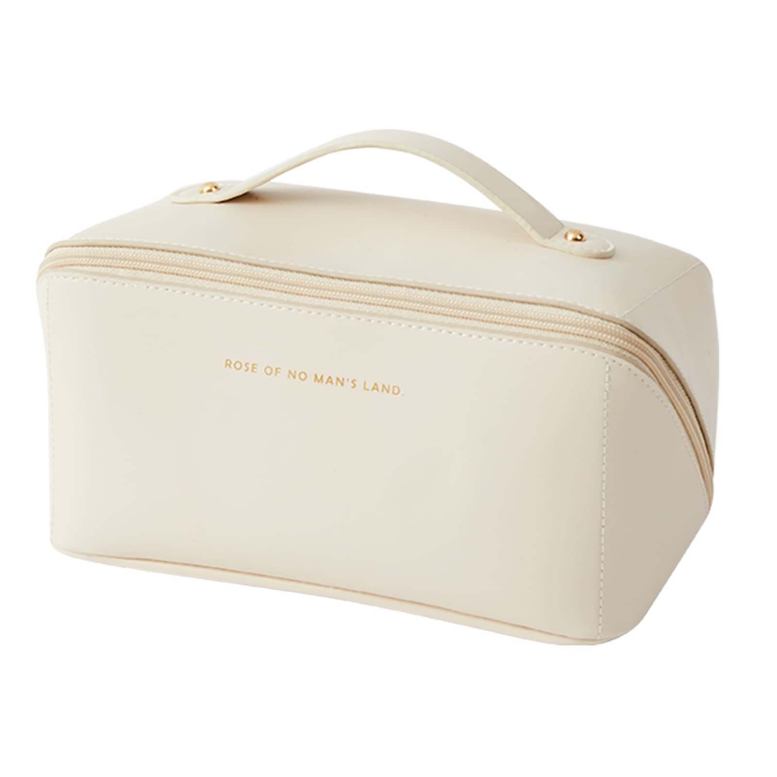 

NEOVIVA Косметичка большой вместимости для путешествий, косметичка, косметичка, сумка, водонепроницаемая, легкая, кремовая…