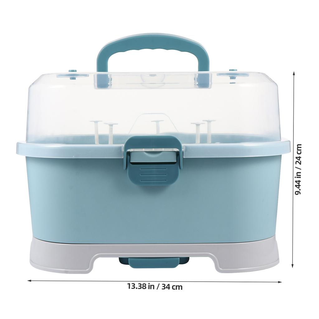 1Pcs Milk Bottle Case High Quality Bottle Storage Box Portable Organizer Container for Travel Supplies