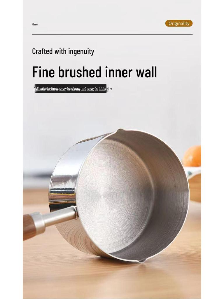 304 Stainless Steel Mini Frying Pan & Baby Food Pot