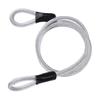Jeffergarden Cable Bicycle Lock Lock Wire Rope Easy Installation 120cm Lightweight Wire Rope Bike Anti-Theft