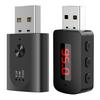 Car Audio Adapter Bluetooth-Compatible Handsfree Call Wireless Music Audio Receiver Adapter with LED Display for FM Radio