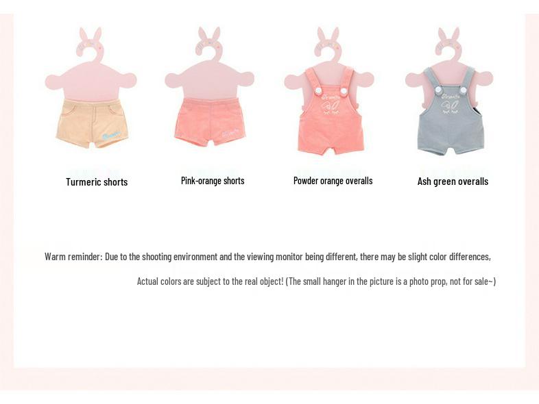 Mitu Baby Angela Dress-Up Doll - Cute Rabbit Plush Toy Gift for Children