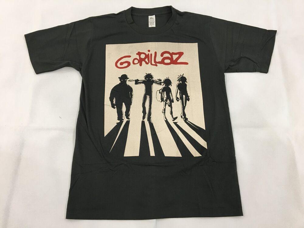 

Черная футболка унисекс с графическим принтом Gorillaz Virtual Band