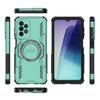 Pro Samsung Galaxy A23 4G/5G (Globální) Magnetický obal Butterfly Armor Dutý Odvod tepla PC + TPU Kryt na telefon