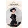 Domila's New Erotic Pure Lust Style Lace Temperament One-word Shoulder Dress Women's Sexy Tight Hip Skirt