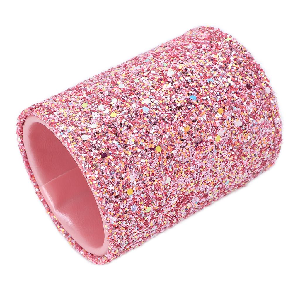 Simple Cosmetic Brush Barrel Organizer Travel Portable Makeup Brush Storage Box Holder (Pink)