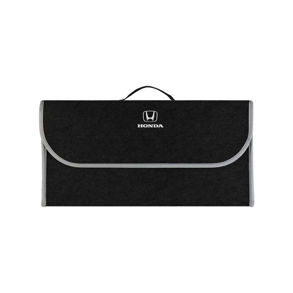 Car Soft Felt Storage Bag Organizer Car Foldable Trunk Bag Car Accessories For Honda Fit Mugen Insight Type S R VTEC DOHC Modulo Vezel Legend RR Si