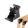 Steel Construction Self-Locking Hinge 90 Degree Folding Furniture Brackets  Bed Leg Support