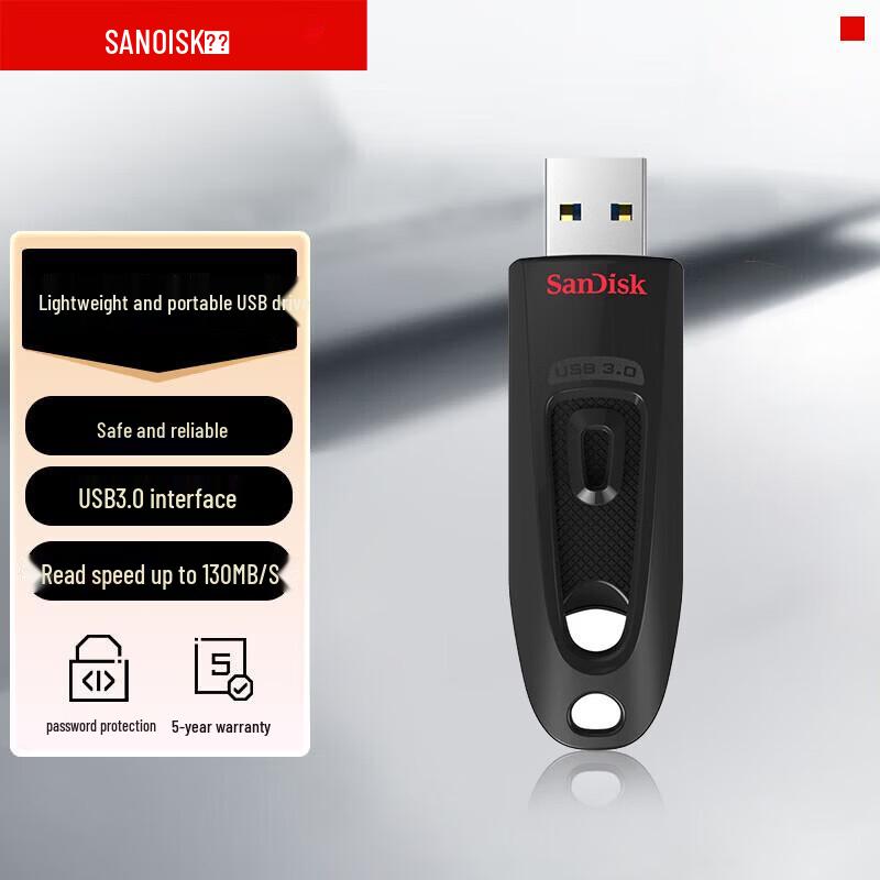 SanDisk Ultra CZ48 64GB USB 3.0 Flash Drive