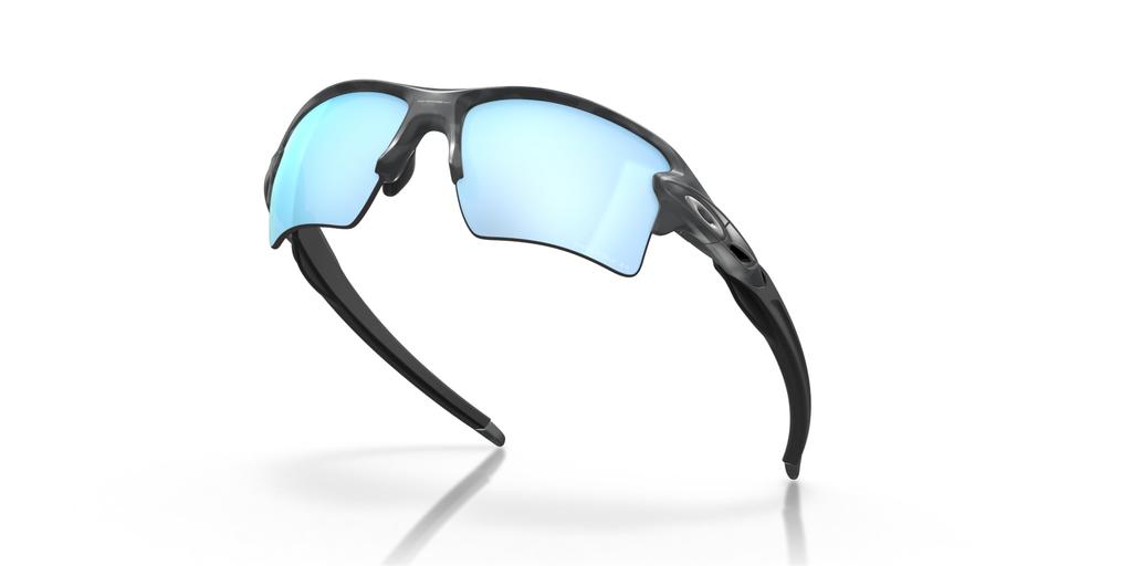 Oakley FLAK XL Matte Black Deep Water Polarized 59mm 2.0 Sunglasses, 0OO9188, Camo/Prizm Lens,