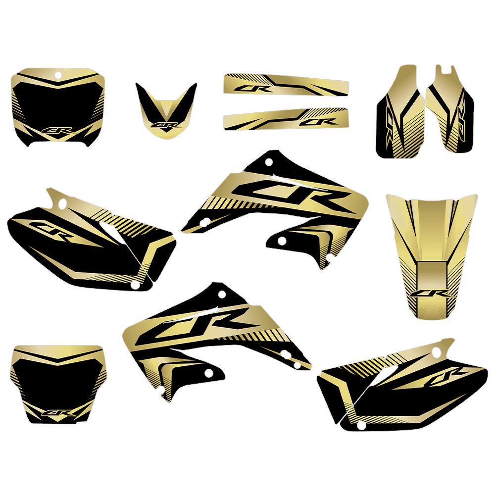 Set di Decalcomanie per Moto da Cross Honda CR125/CR250 (2002-2012)