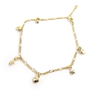 [M8857] - Golden 'Mélodie Amoureuse' Ankle Chain