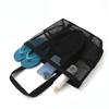Breathable Mesh Shower Tote Bag Large Capacity Sand Toys Collector Beach Storage Bag  Outdoor