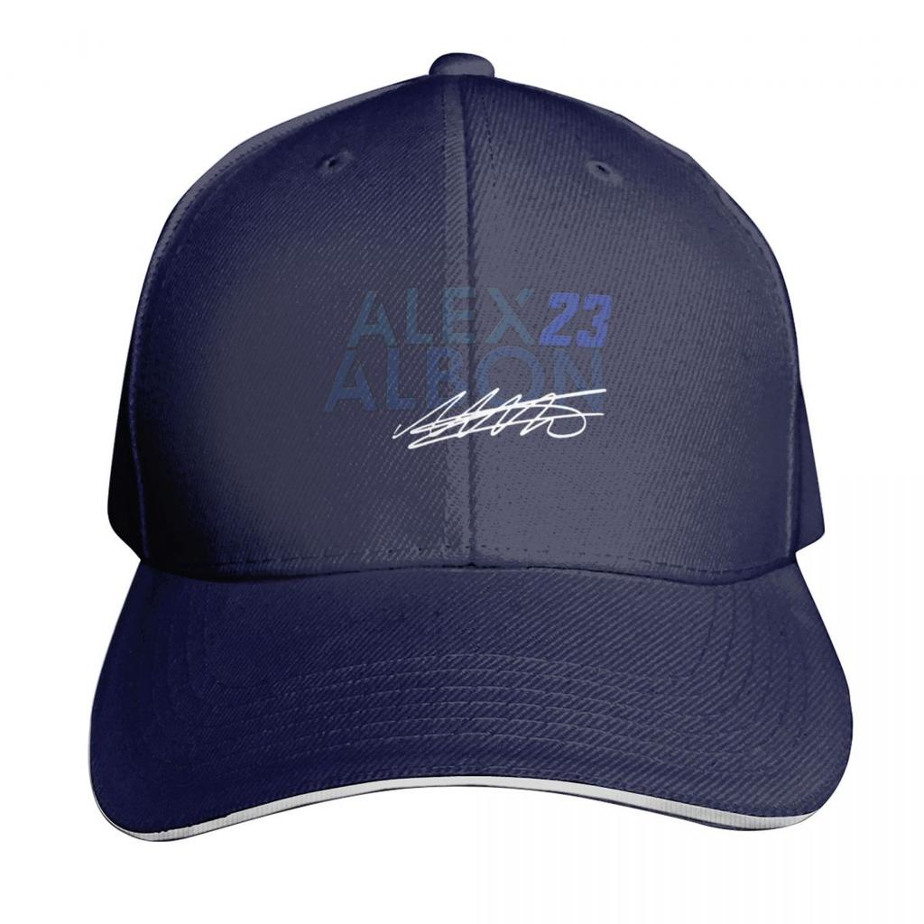 Alex Albon AA Baseballpet Nieuwe Pet Pomponmuts UV-bescherming Zonnehoed Sportpet Jongen Dames
