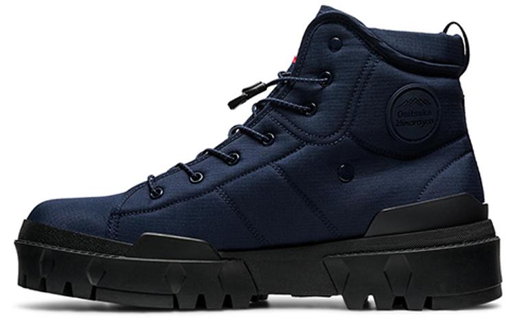 Bottes Outdoor Courtes Hmr Peak Onitsuka Tiger Unisexe Bleu Foncé 46 black