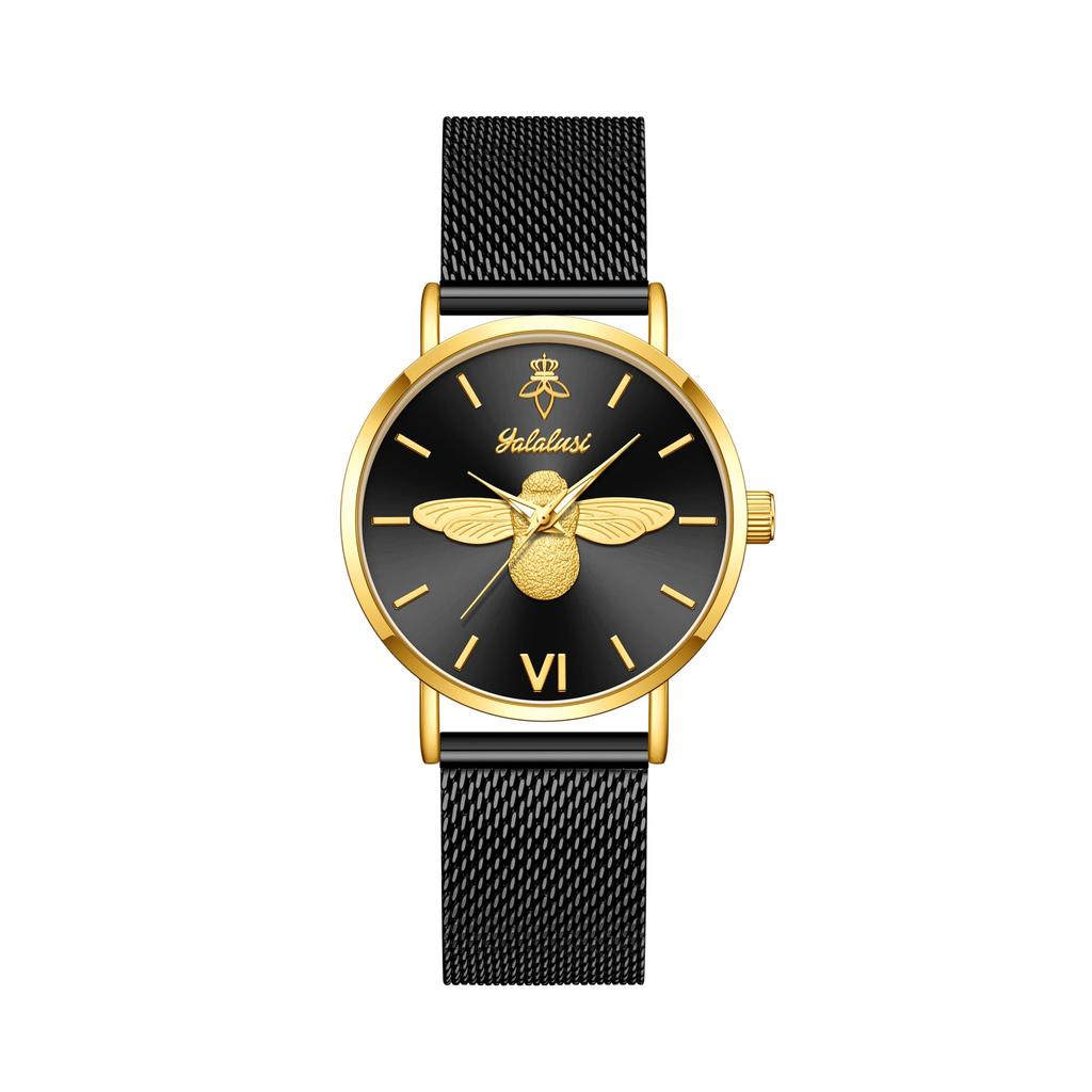YaLaLuSi Fashionable Women's Waterproof Quartz Bracelet Watch: An Elegant Business Gift Reloj Mujer Watch for Ladies