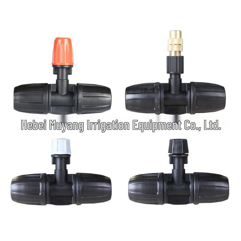 Three-Way Copper Atomizing Nozzle for Garden Irrigation