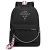 Zaino Kpop Bts Bangtan Boys Tela Zaino Scolastico Con Porta Usb E Design Elegante